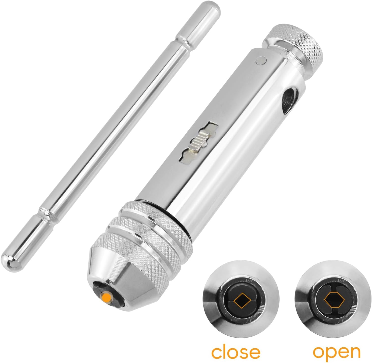 Ratchet Tap Wrench Adjustable T-Handle Tap Wrench Capacity Range M5-M12