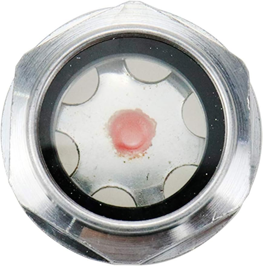 M30/1-3/16 Air Compressor Oil Sight Glass Male Oil Liquid Level Gauge Sight Glass -2pcs