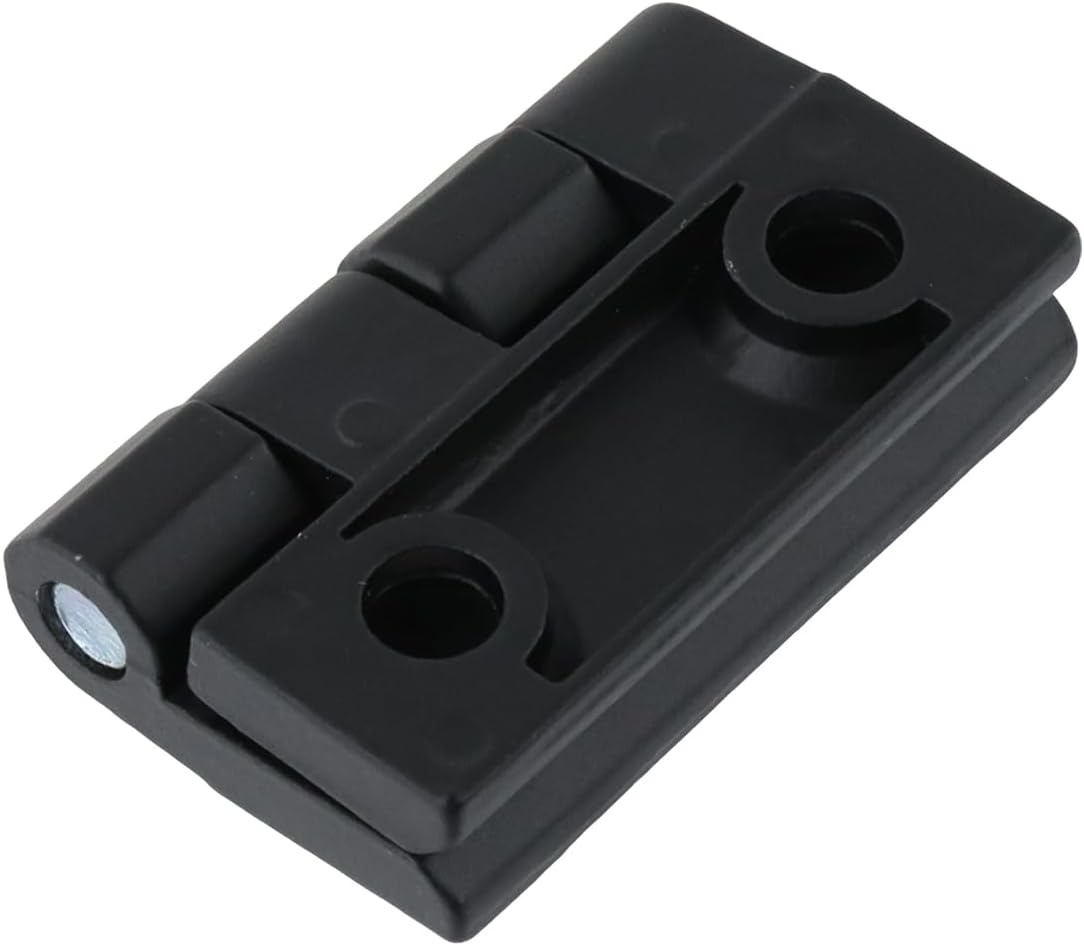 Black Butt Hinge Zinc Alloy Door Hinge Heavy Duty Boat Hatch Hinges Residential Bed Room Hinge for Doors Hardware 1.96" x 1.88" -4pcs