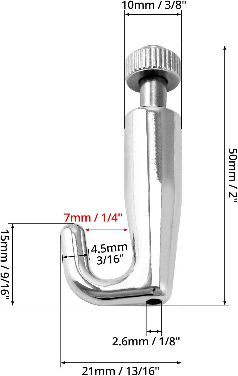 Art Gallery Display Wire Rope Hanger Hooks, 10 Pack Adjustable Metal Hooks Fit 2.0mm Steel Cables Wire Rope, Gallery Picture Hanging System