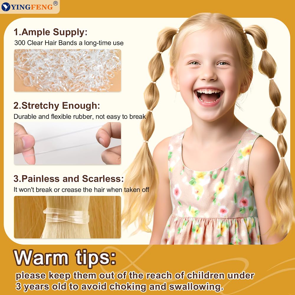 510PCS Blonde Bobby Pins Hair Pins Kit with Hair Net, Includes 100 Bobby Pins for Women, 100 U Shaped Buns Hair Clips, 300 Hair Bands and 10 Blonde Hair Nets, Dance competition must haves