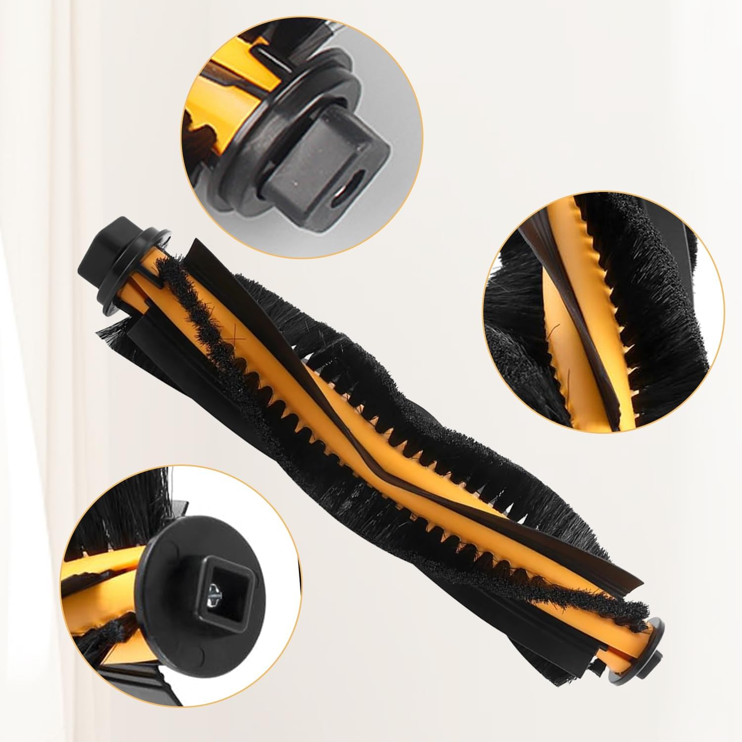 Main Brush Replacement for iHome Nova S2, iHRVS2-3BLK, iHRV4-GRY Robotic Vacuum Cleaner Accessories