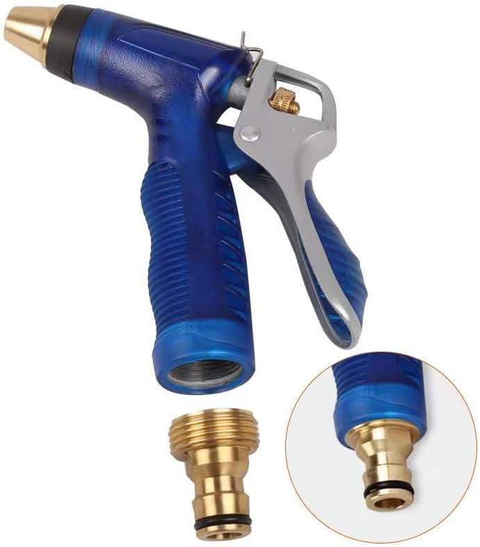 3/4” GHT Male Garden Hose Quick Connect Adapter Brass Connect Fitting Pack of 4