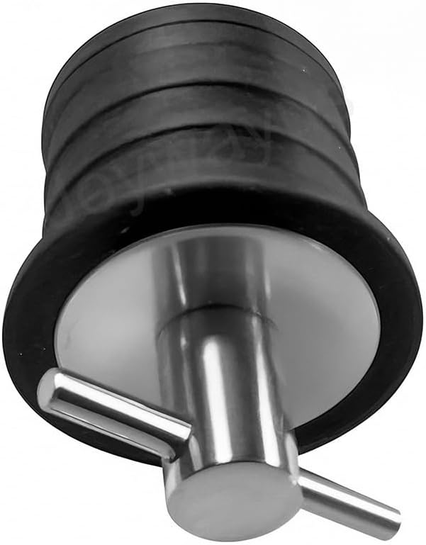 Rubber Drain Plug T Handle Twist Plugs for Boat Drains