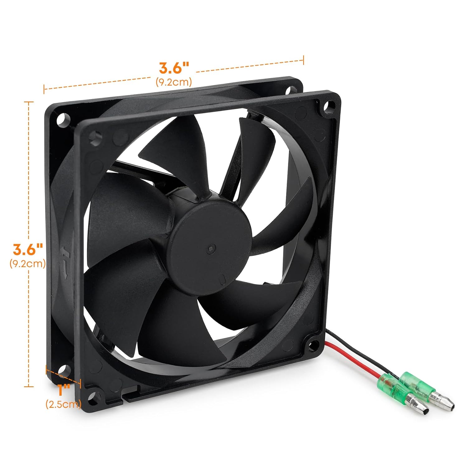 12V Fan Replacement Kit for Green Mountain Davy Crockett and Trek Grill, Combustion Fan for GMG Parts P-1011