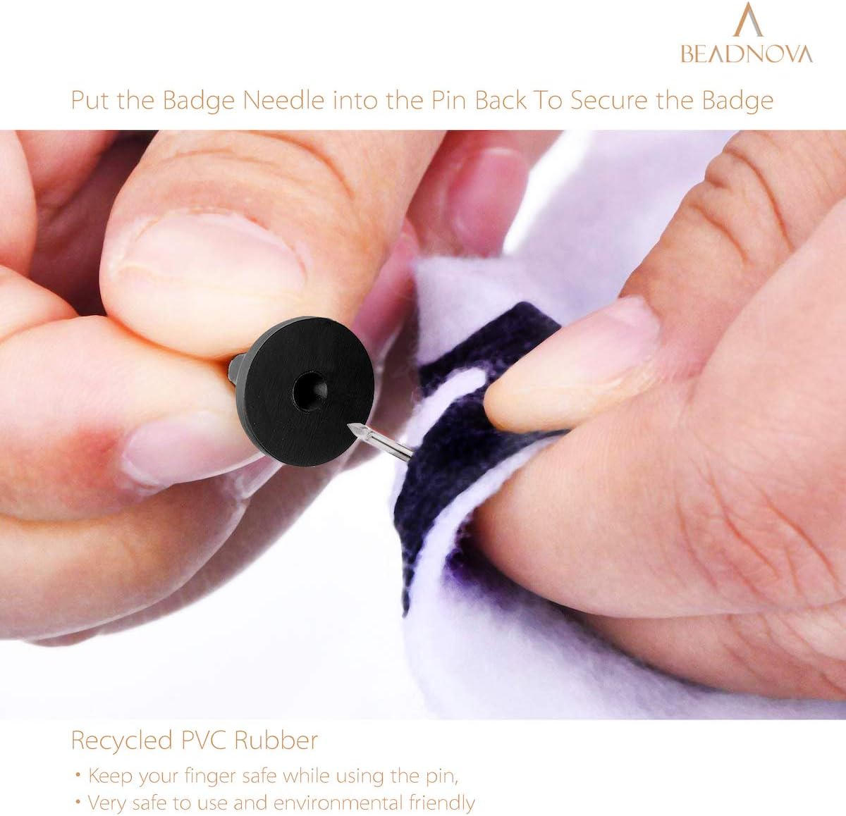 50 Pairs Pin Backings Tie Tacks Blank Pins with Rubber Backings Pinbacks for Crafts Silver Black, 50 Sets
