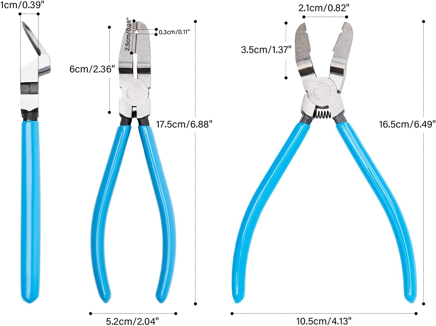 Multi-function Diagonal Side Cutting Plier Car Trim Panel Clip Cutter Puller Fastener Rivets Remover