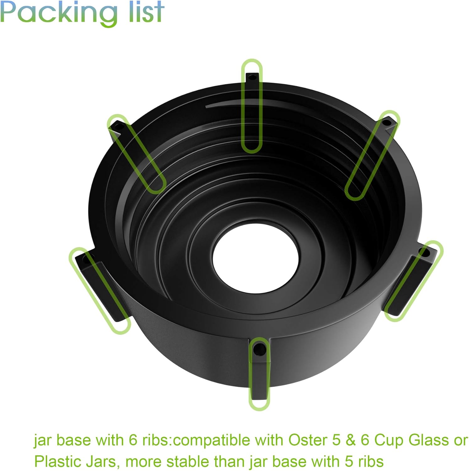 8 Pieces Replacement Part Ice Blades 4961 4980 Jar Bottom Cap 4902 Rubber Gaskets and Coupling Stud Slinger Pin Kit Compatible with Oster & Osterizer Blender Accessories