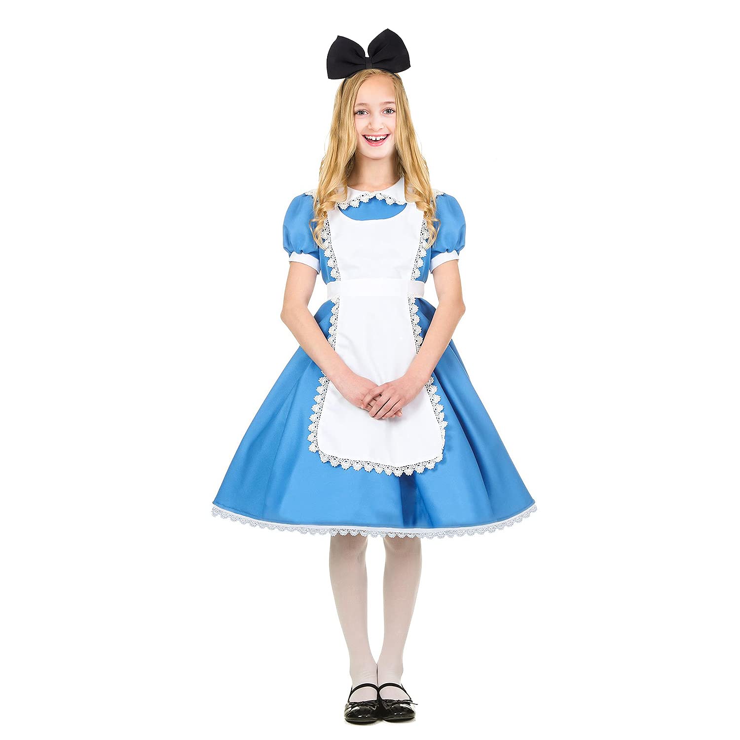 Bow Headbands Headdress for Women and Girls, Perfect Hair Accessories for Alice in Wonderland Cosplay Black