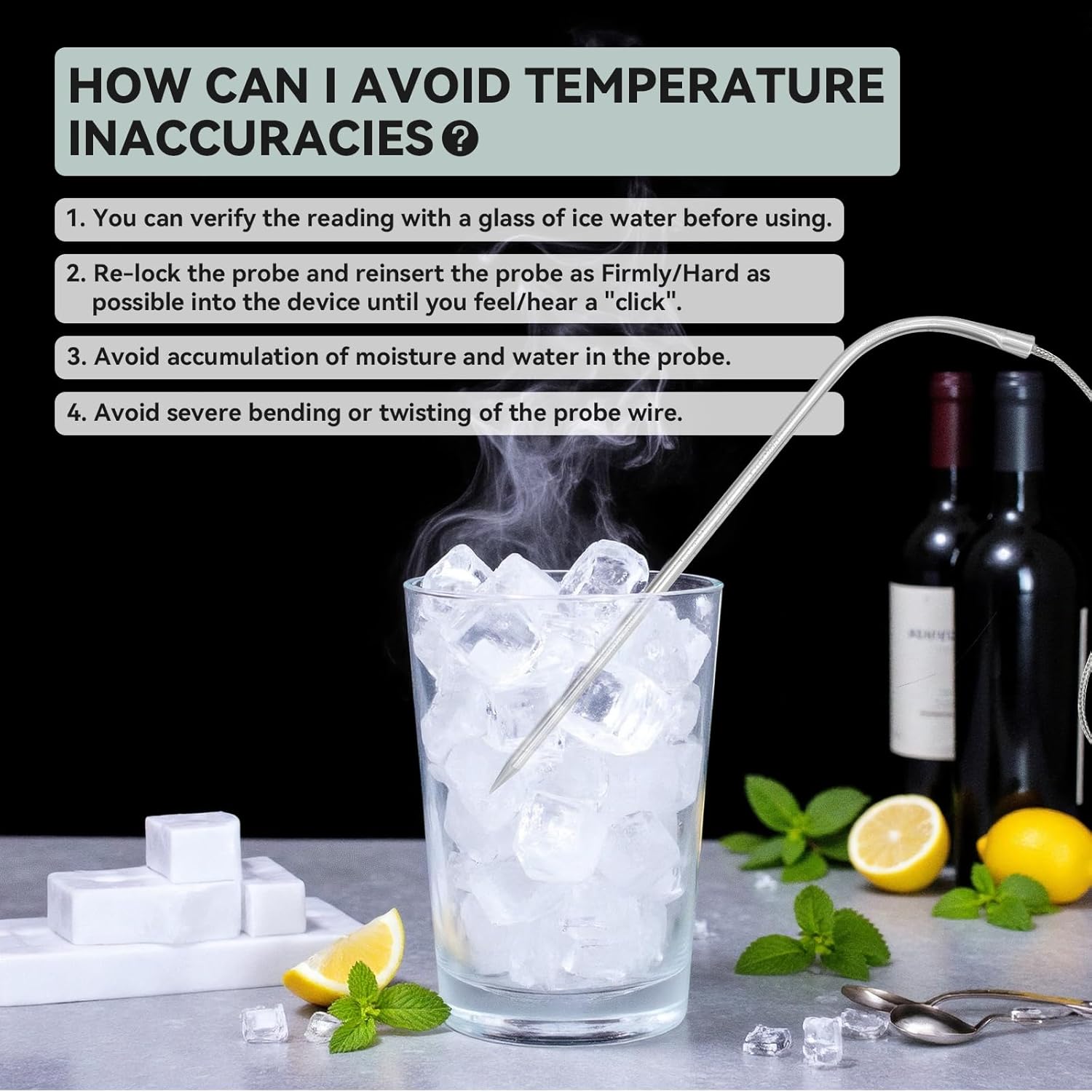 Tp700 Probe Thermometer Digital Meat Food Grill BBQ Cooking Kitchen Thermometer, 1 Pack 1 Piece