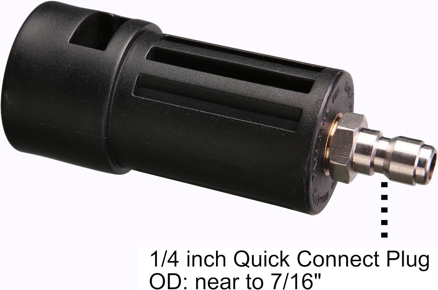 Compatible Pressure Washer Adapter, Compatible with Karcher Power Washer Accessory, 1/4'' Quick Connect