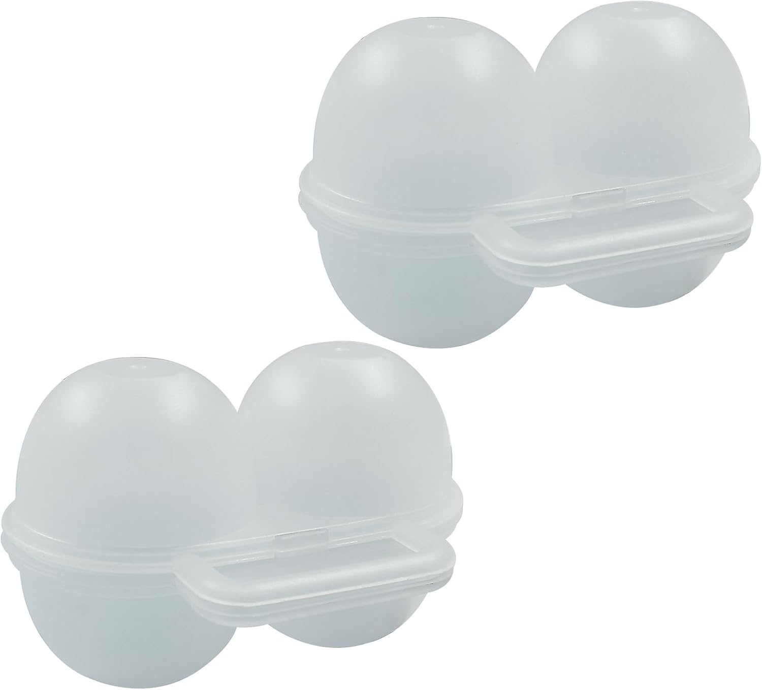 2 Pack 2-Egg Portable Camping Egg Holder for Fridge