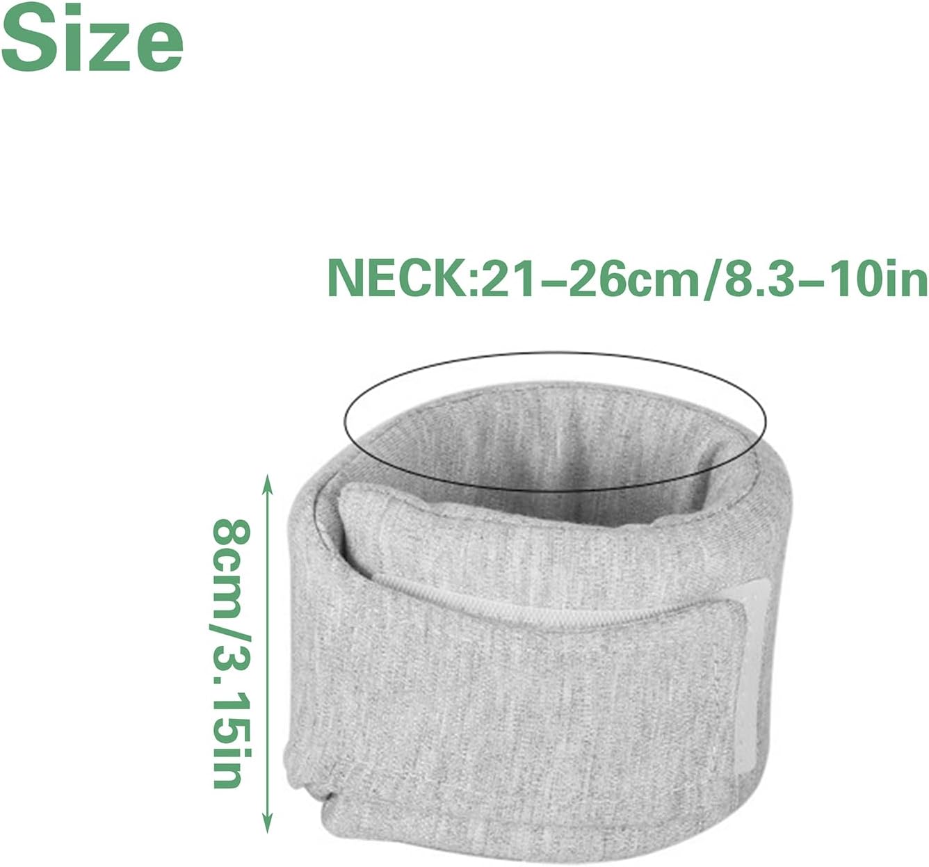 Soft Protective Collar for Cats & Small Dogs - Comfortable Adjustable 21-26 cm - Set of 1