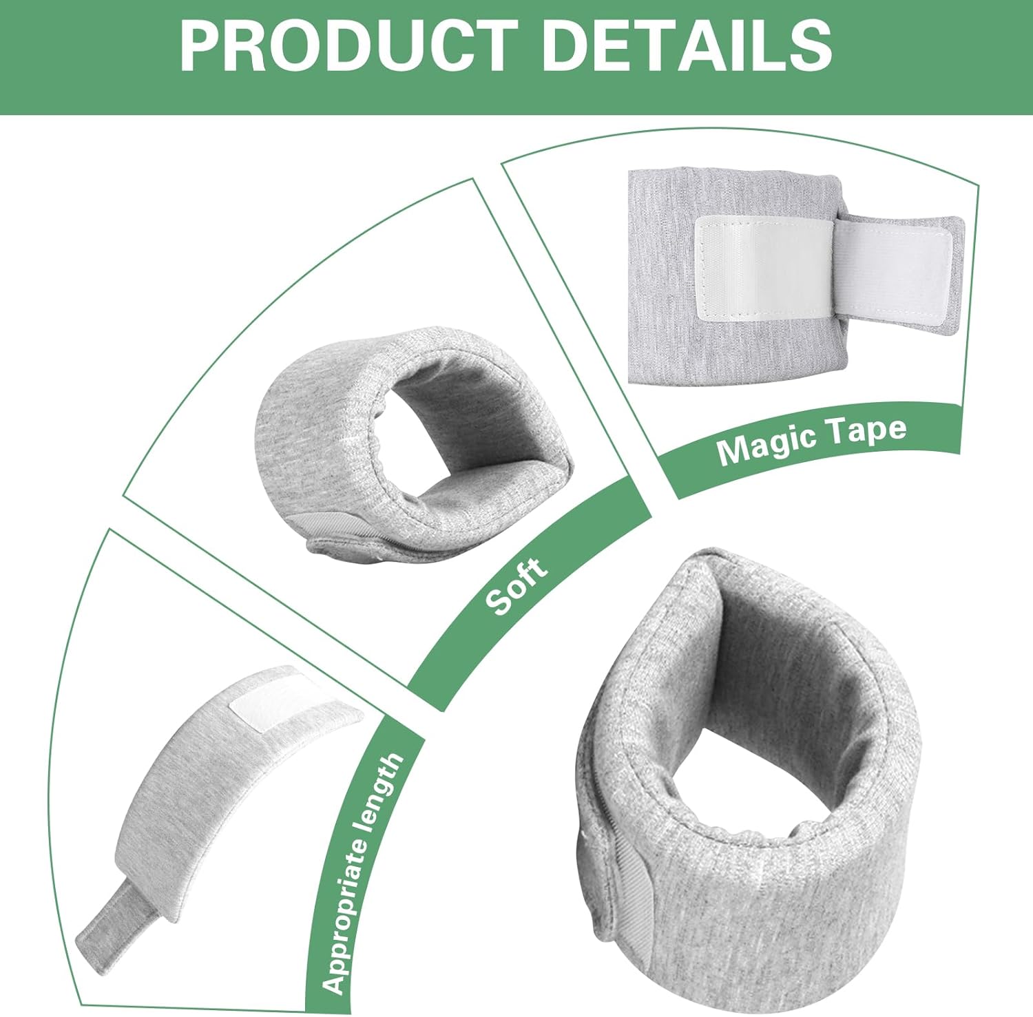 Soft Protective Collar for Cats & Small Dogs - Comfortable Adjustable 21-26 cm - Set of 1