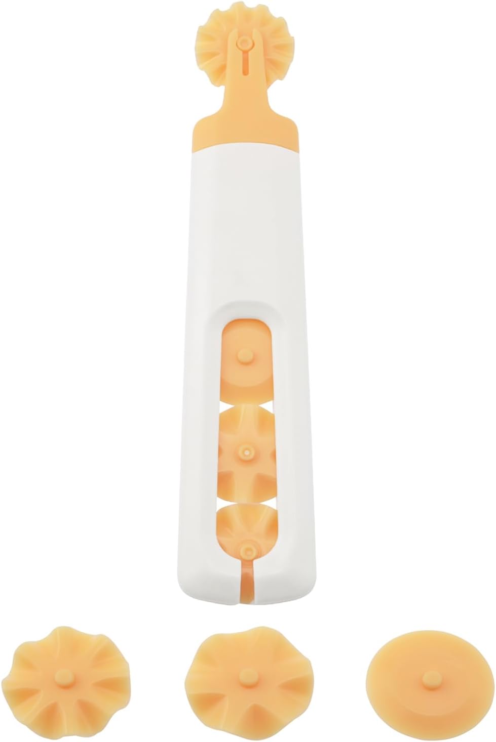Yellow Raster Pattern Pastry & Tart Cutter - Cake Decorating Tool