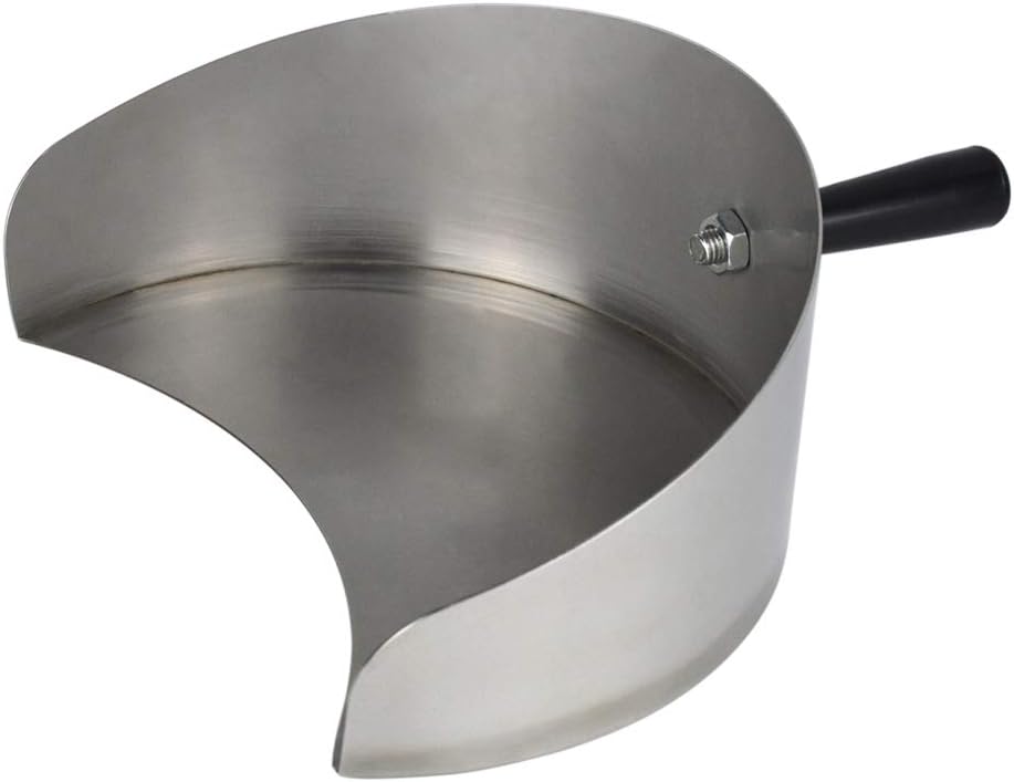 Stainless Steel BBQ Grease Drip Pan 22.5x17.5x8cm - Rotisserie Grill Accessory for Fat Collection