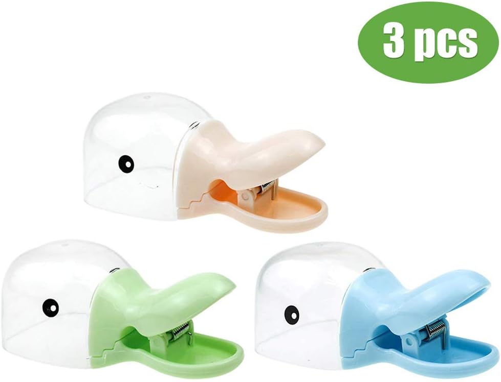 3-Piece Pet Food Scoop Set 2-in-1 Dog Cat Feeding Spoon with Food Bag Sealing Clip