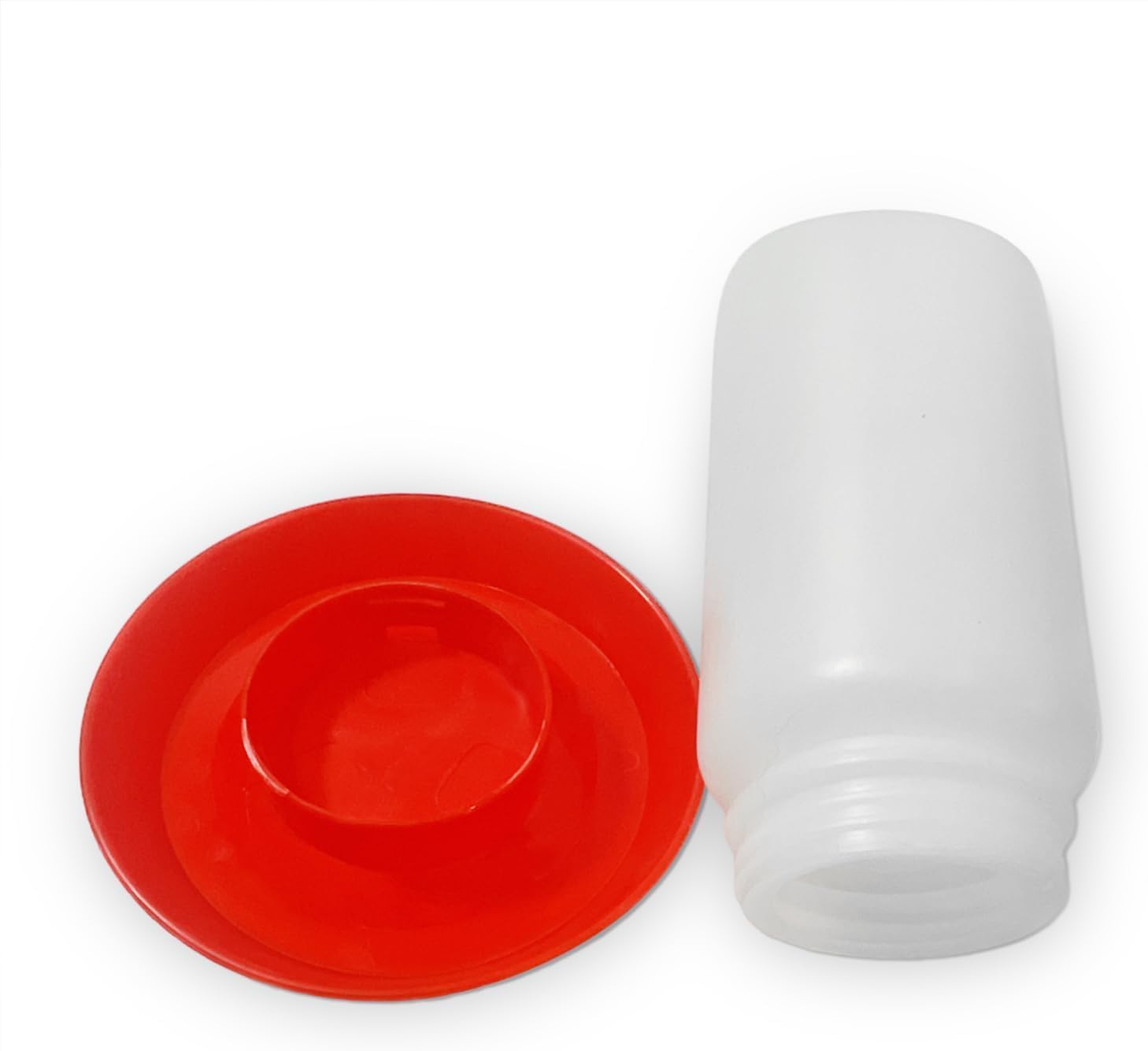 1L Durable Poultry Water Container for Chickens Ducks Turkeys Quail - Reusable Drinker Feeder