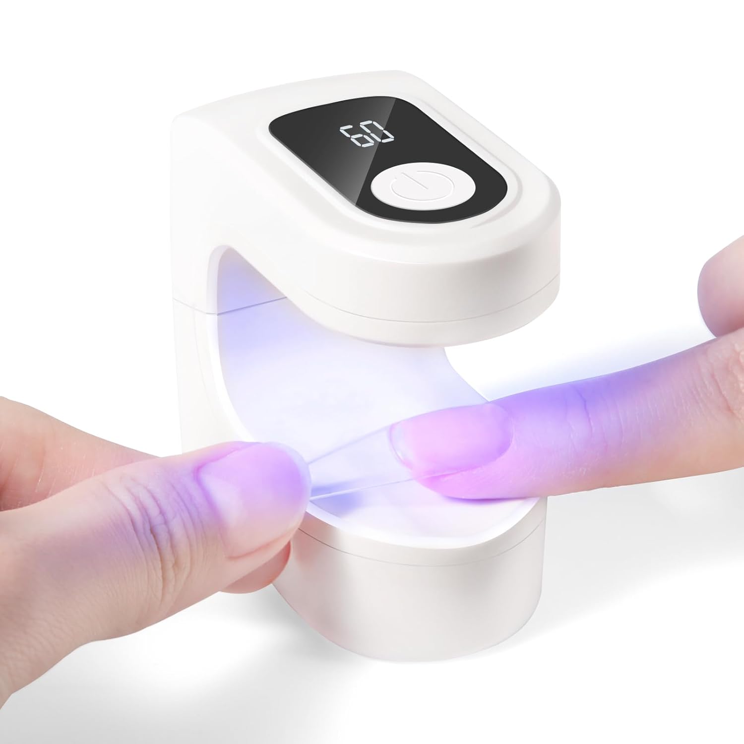 LED UV Nail Lamp with Timer and Display Multi-color Gel Nail Dryer for Gel Polish