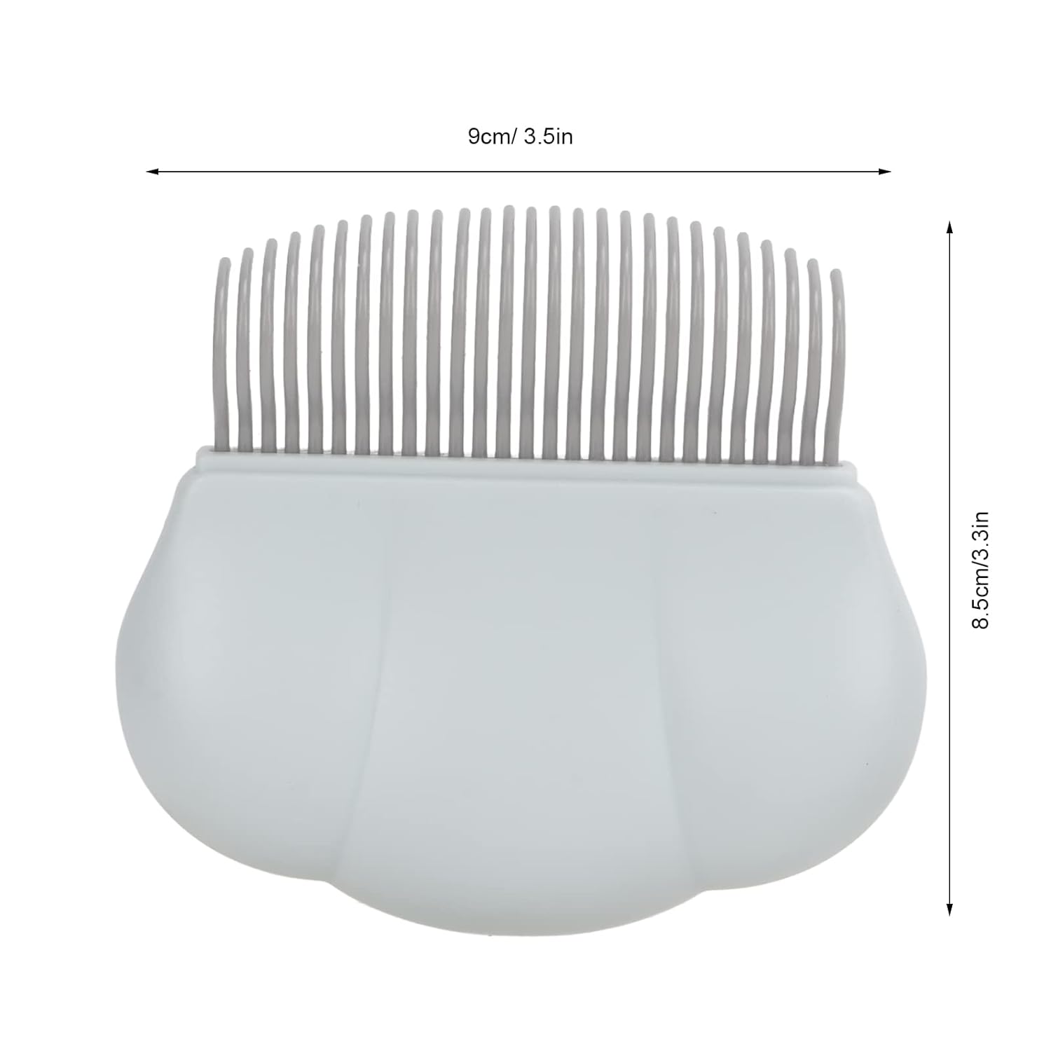 White Pet Hair Remover Brush for Dogs and Cats Anti-Shedding Grooming Tool