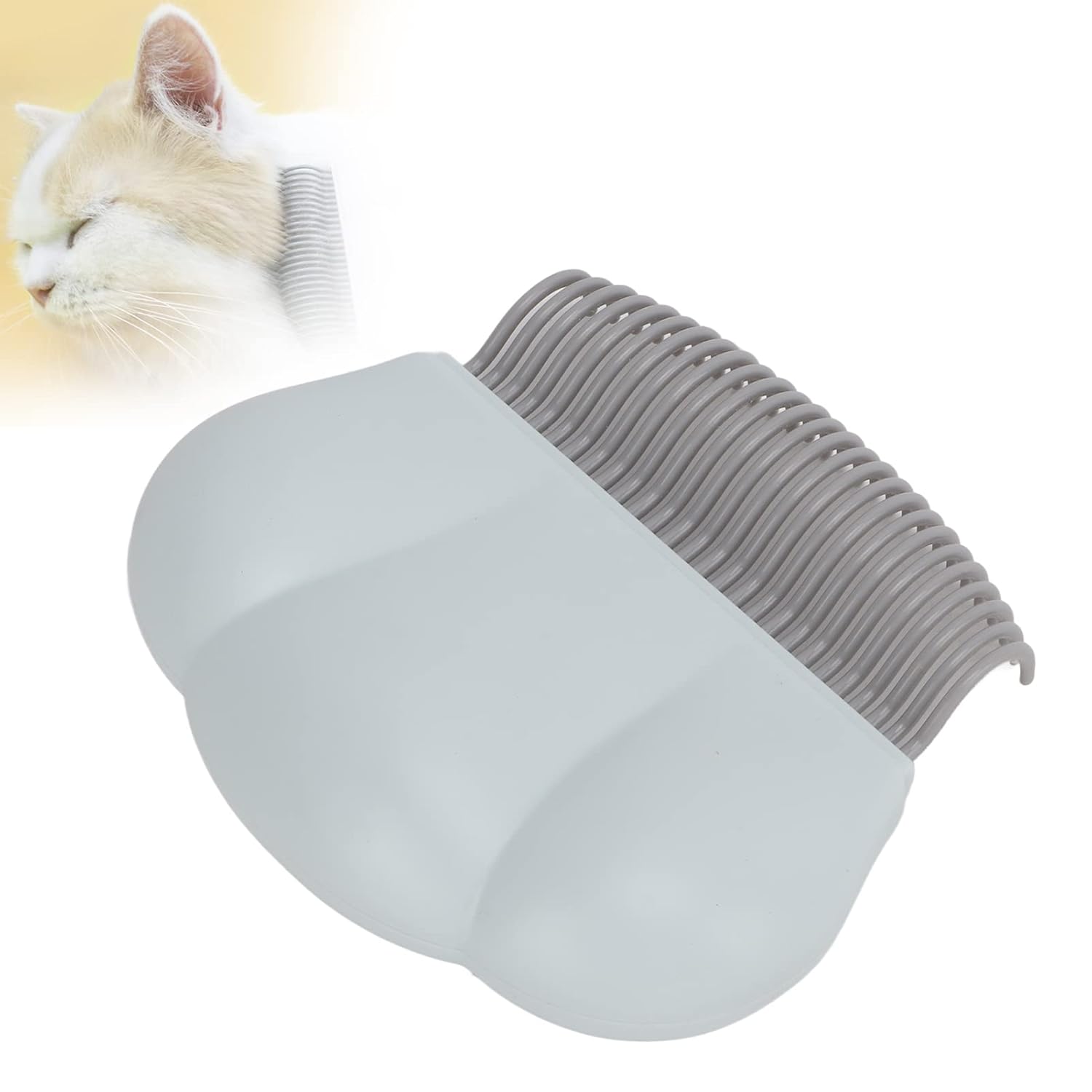 Pet Hair Remover Comb for Dogs and Cats - Blue Anti-Shedding Grooming Tool