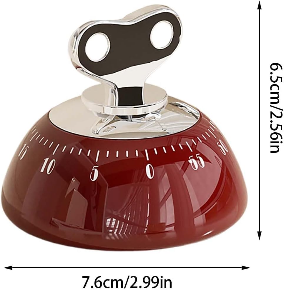 Magnetic Digital Kitchen Timer Red Countdown Timer Up to 60 Minutes Ideal for Cooking Office Tasks and Studying