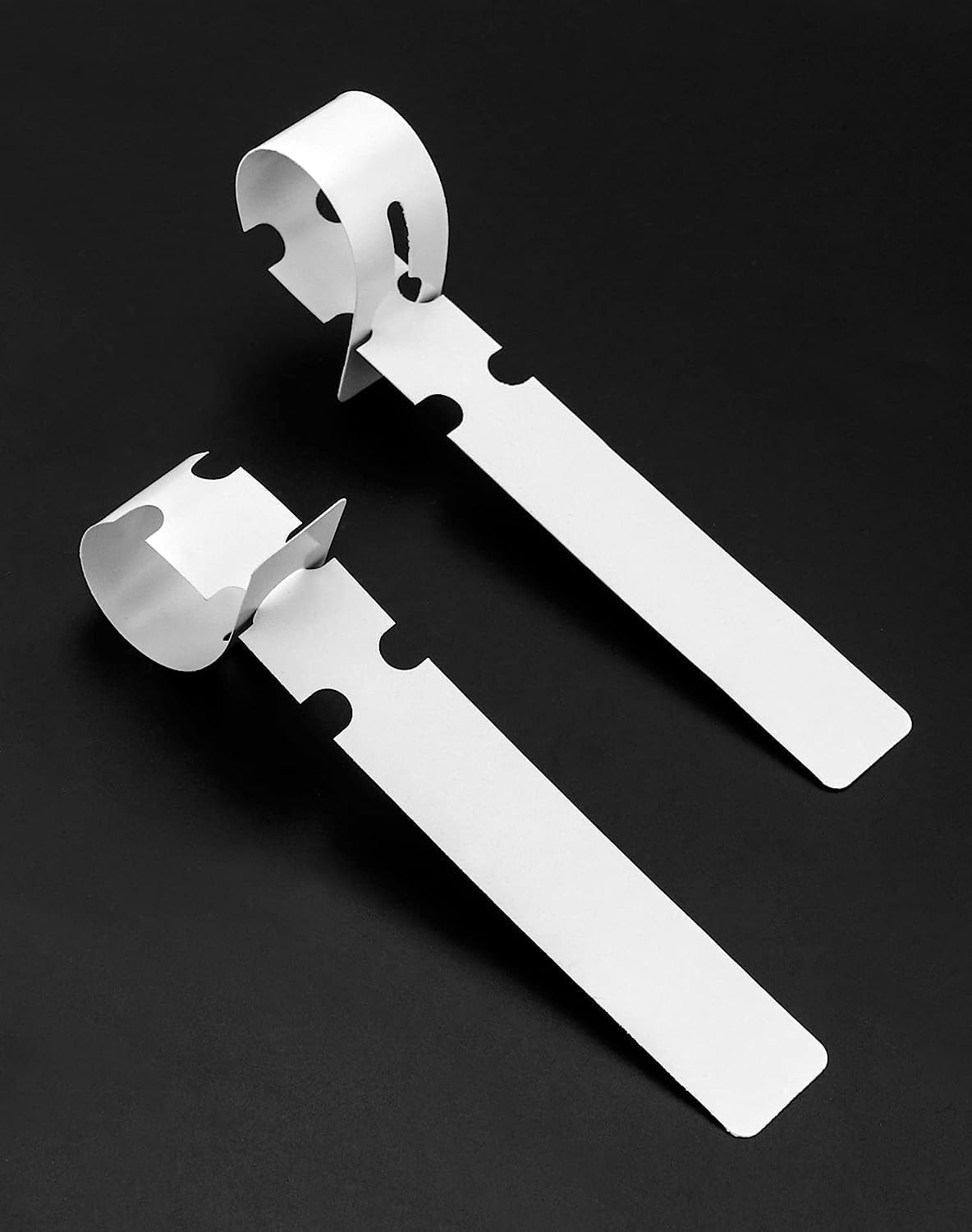 100 White Waterproof Plant Labels Garden Stakes - Durable Steeketiketten for Outdoor Use