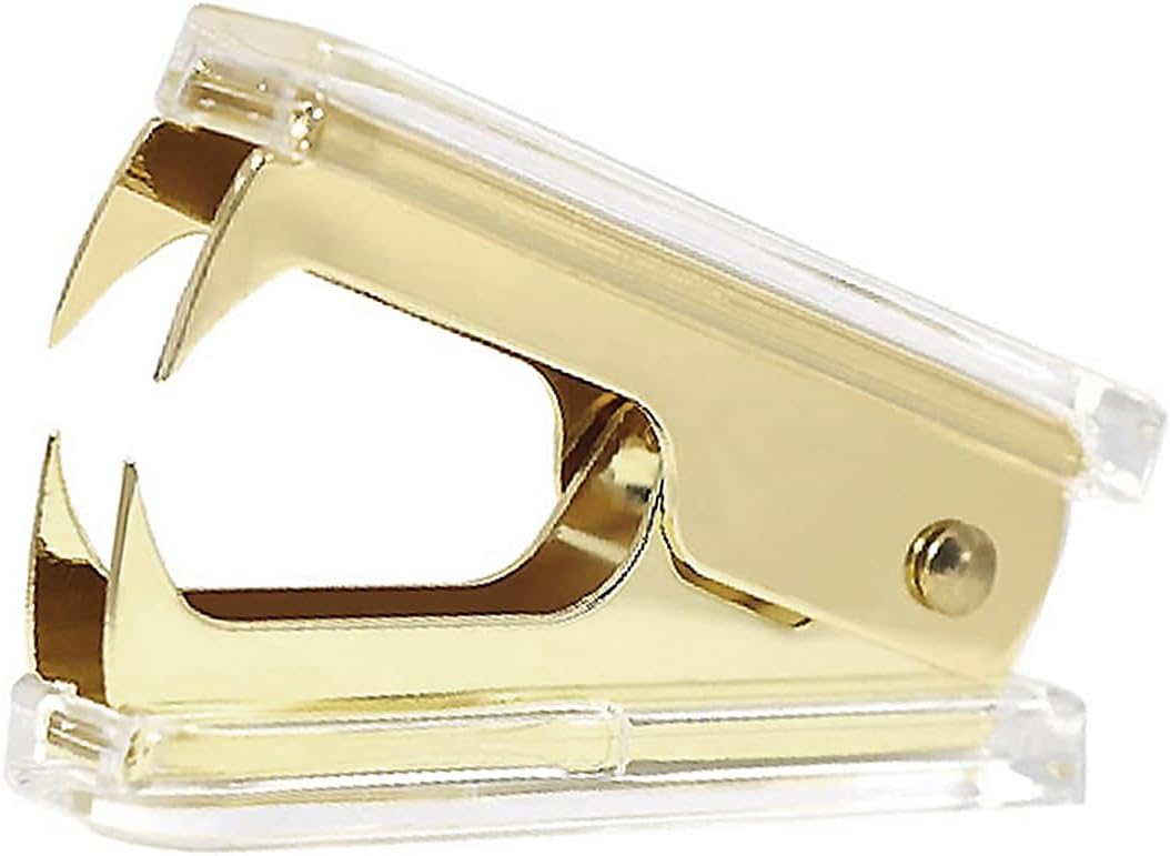 Acrylic & Gold-Colored Design Desk Accessory Decoration - Perfect Gift Idea - 1 Piece