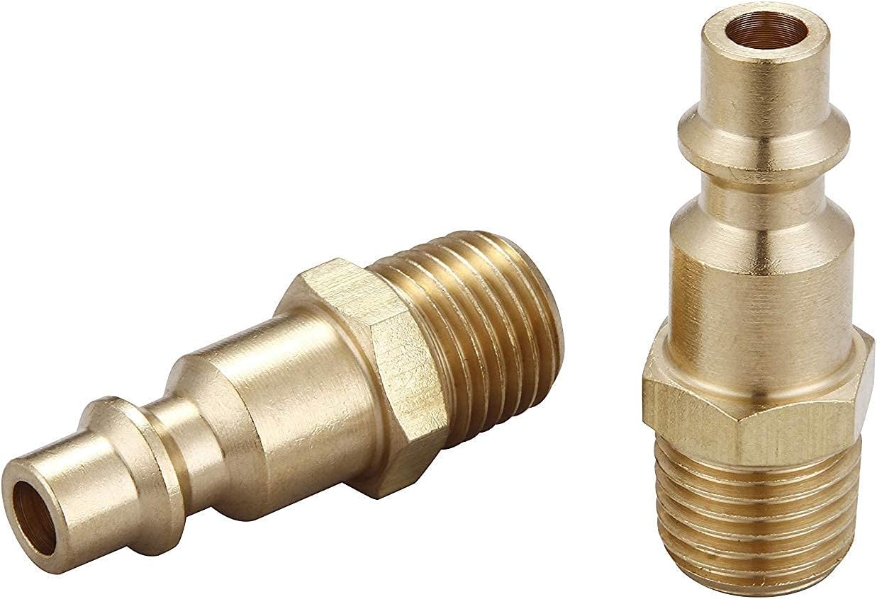 10 Pack 1/4 Inch Adapters/Connectors - General Purpose, Durable & Rustproof