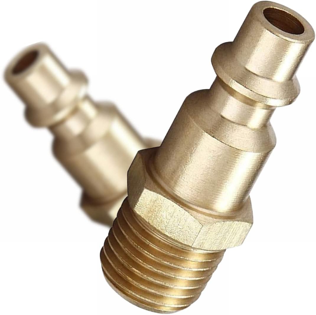 10 Pack 1/4 Inch Adapters/Connectors - General Purpose, Durable & Rustproof