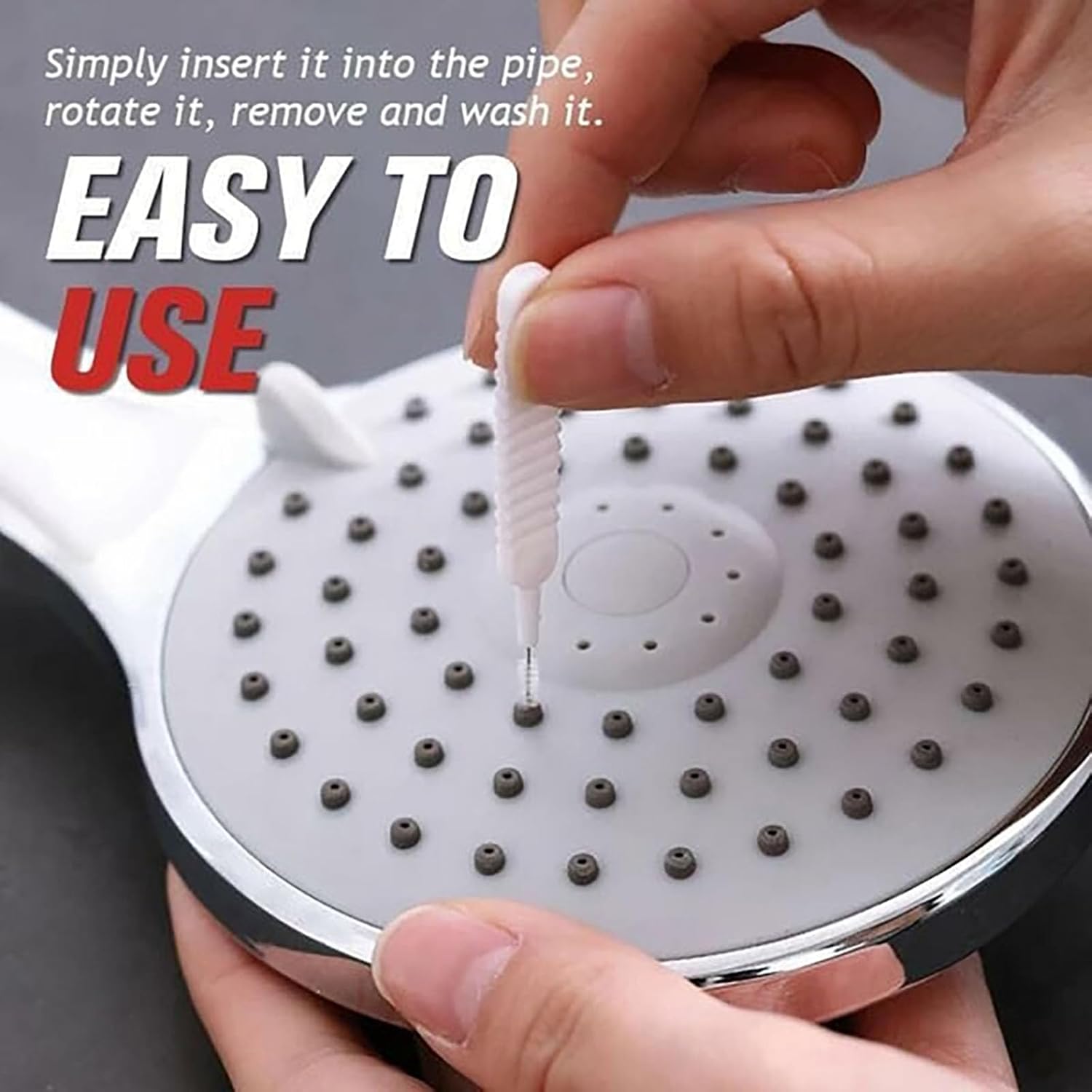 40 Pack Anti-Limescale Precision Cleaning Brushes - Multifunctional Detail Brushes for Small Holes and Crevices