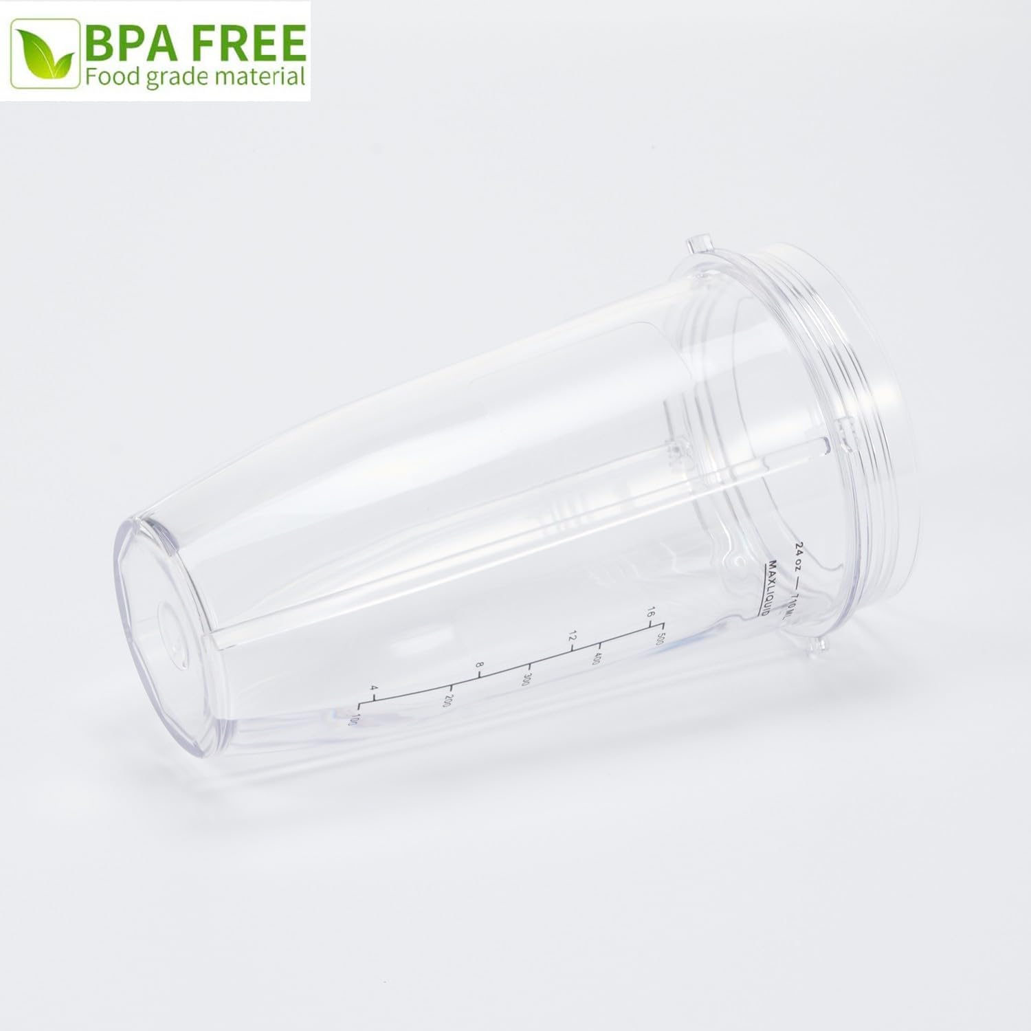 New Model Replacement blender Blade and 24oz Cup Accessories, ly Compatible with Nutri Ninja SS150,SS151,SS300, SS350,SS351, CO351B, SS100, SS101, CO101B,SS400,SS401