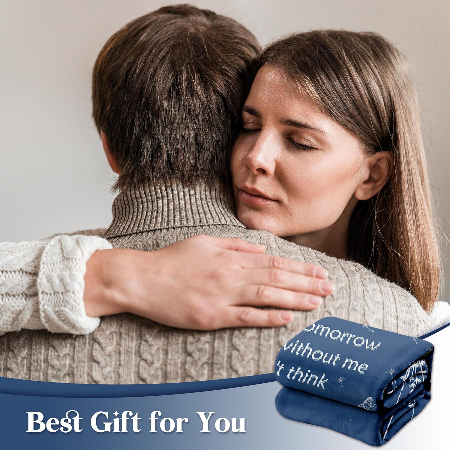 Sympathy Gifts for Loss of Loved One, Soft Flannel Memorial Blanket, Bereavement Gift Idea, Grief Sorry for Your Loss for Mom Dad Grandma Grandpa Sister - 50‘’ X 60‘’
