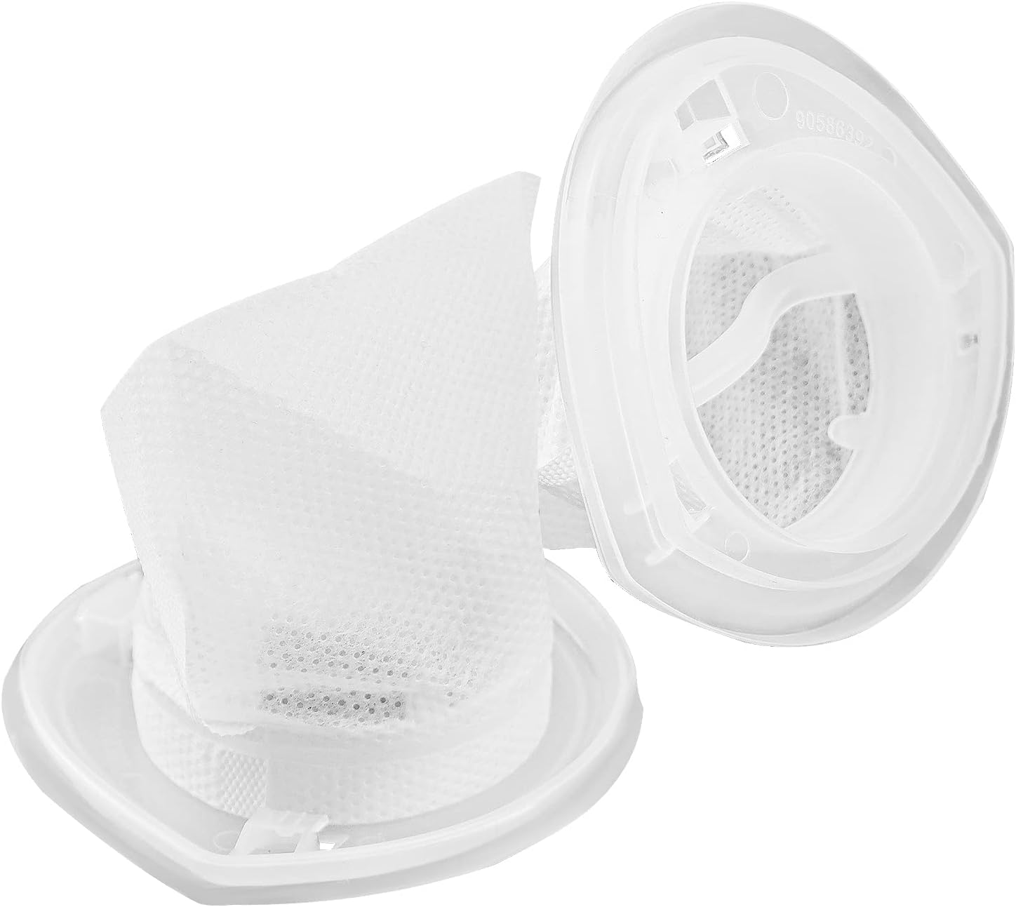 EVF100 Filter Replacement Compatible with Black & Decker Hand Vacuum HNV220B HNV115J HNV215B HNV115B 90590689 Series Cleaners, 6 Pack