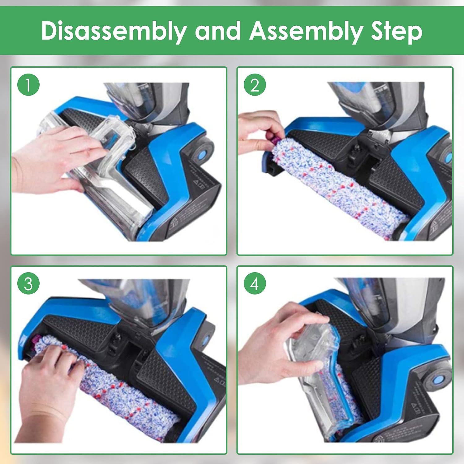 1868 Brush Replacement Compatible with Bissell CrossWave