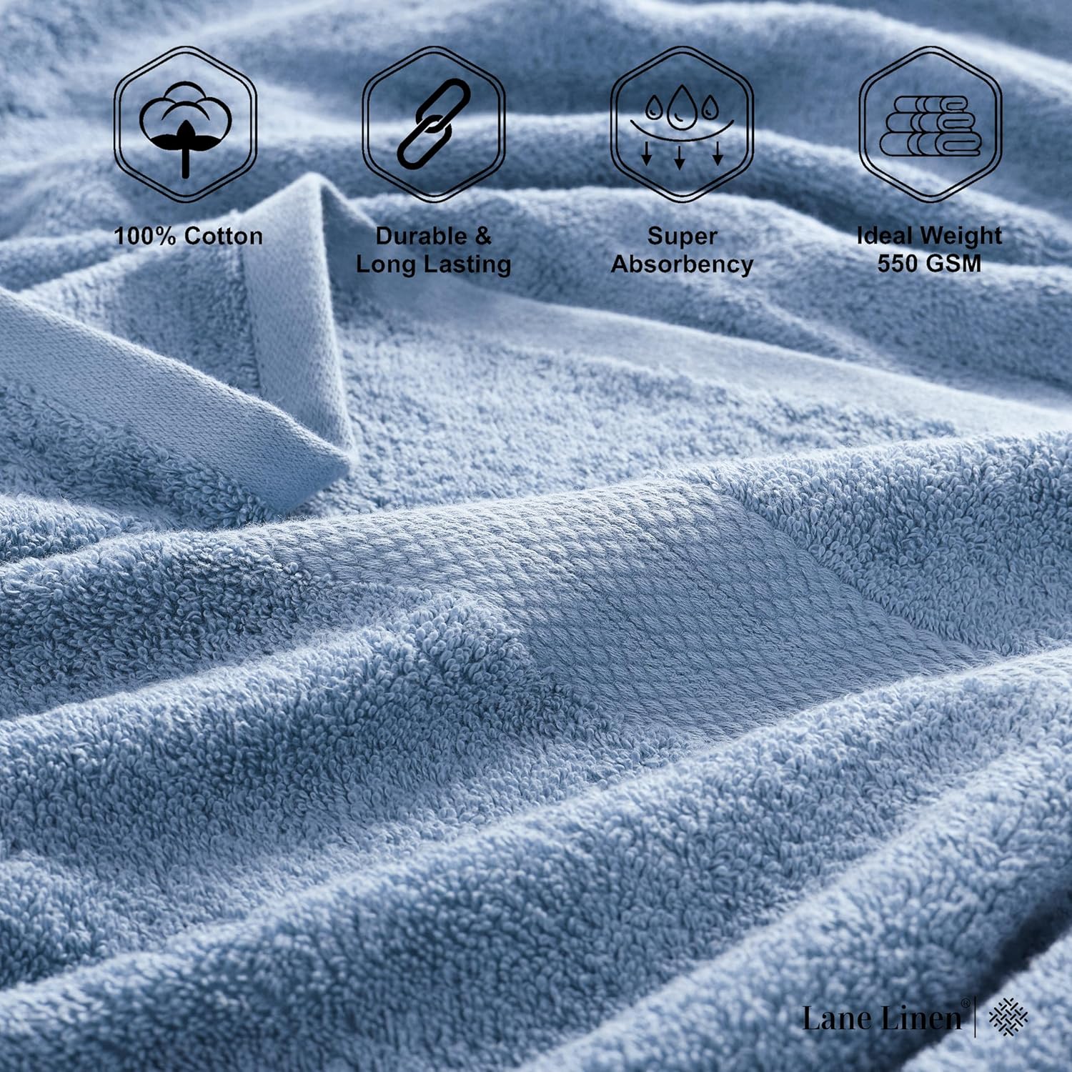 Bath Sheets Bathroom Towel Set- 2 Pack 100% Cotton Extra Large Bath Towels, Oversized Bath Towels, Luxury Bath Towels Large Bathroom Set, Shower Towels Bath Towel Sets for Bathroom, 35x66 - Allure
