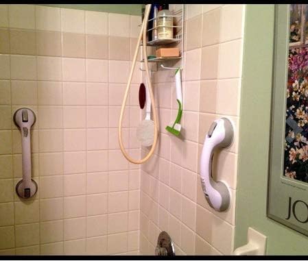2PCS Grab Bars for Bathroom - Shower Handle - Grab Bars for Bathtubs and Showers - Safety Hand Rail Support for Tub, Handicap, Elderly, Injury, Kid, Senior Assist Bath Handle, Non Skid