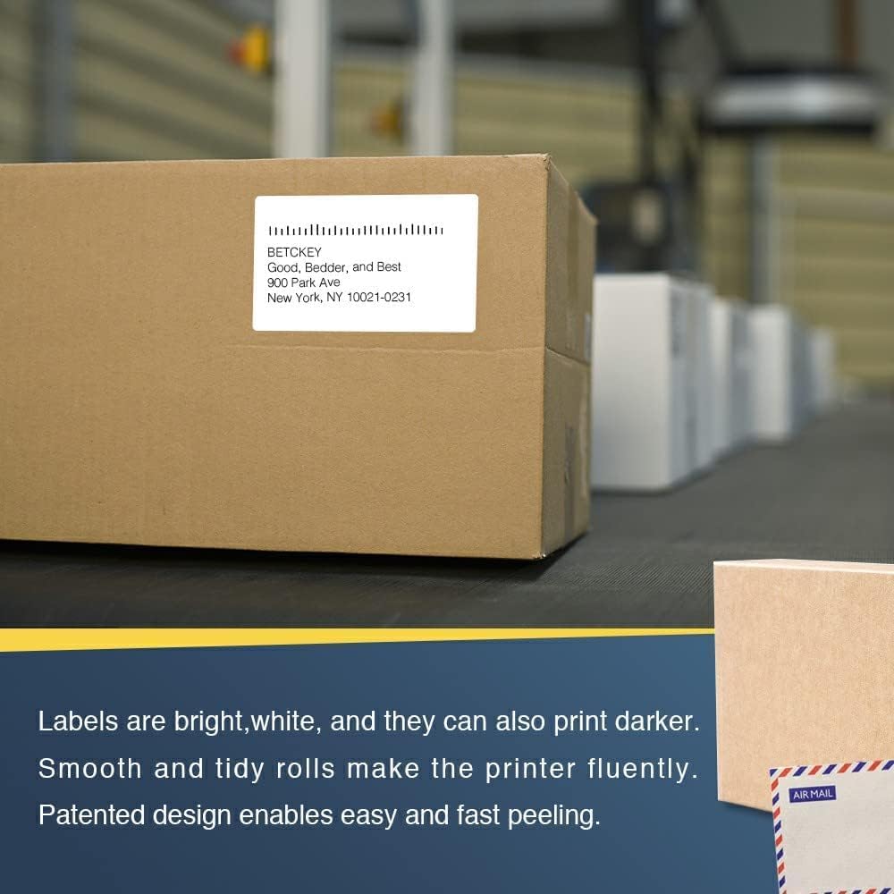 - Compatible Shipping Labels Replacement for Brother DK-1202 2.4 in x 3.9 in , Use with Brother QL Label Printers 10 Rolls/3000 Labels