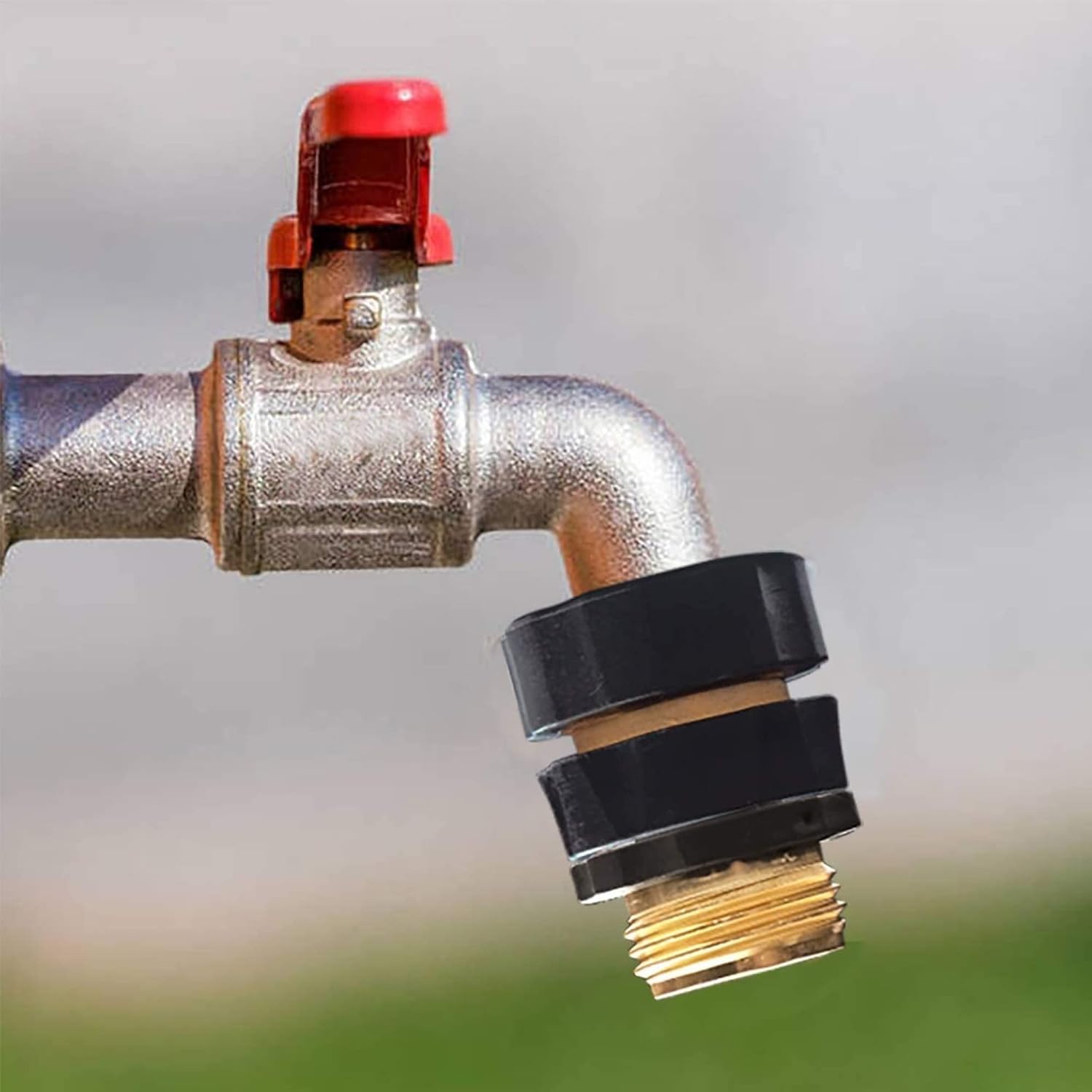 3/4 Inch Garden Hose Quick Connect, Quick Connect Garden Hose Fittings, Male and Female Water Quick Release Hose Connector 6 Pack