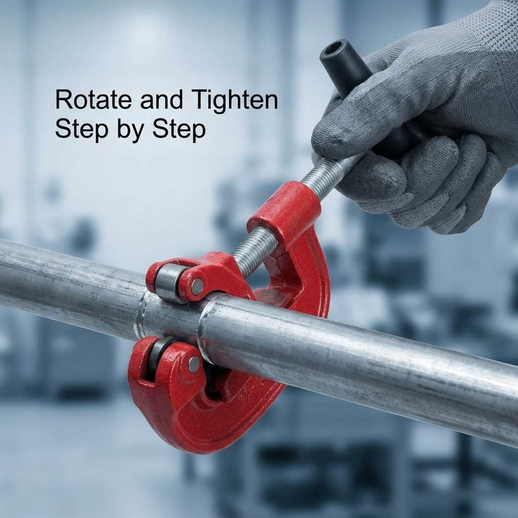 Heavy Duty Pipe Cutter, 1/8-inch to 2-inch Steel Pipe Cutter
