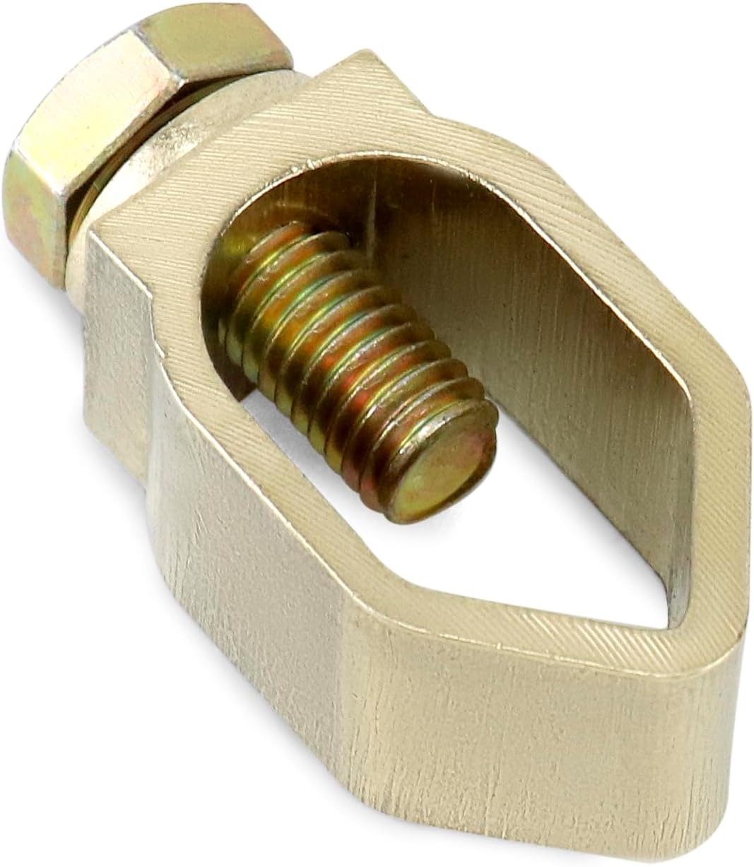 Direct Burial Ground Rod Clamp, 10 Pack 5/8" Diameter Copper Mechanical Connectors