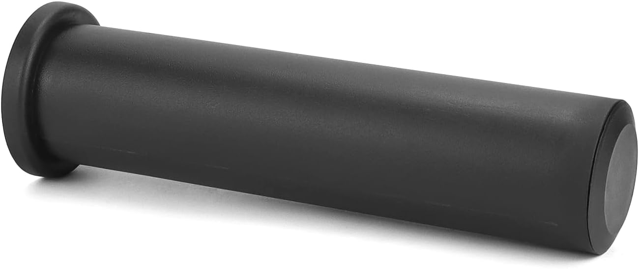 Adapter Sleeves 1" to 2" – 8" Length, 2 Pairs, 600 lbs Load, Locking Bolt & Caps for Racks, Bars & Plates