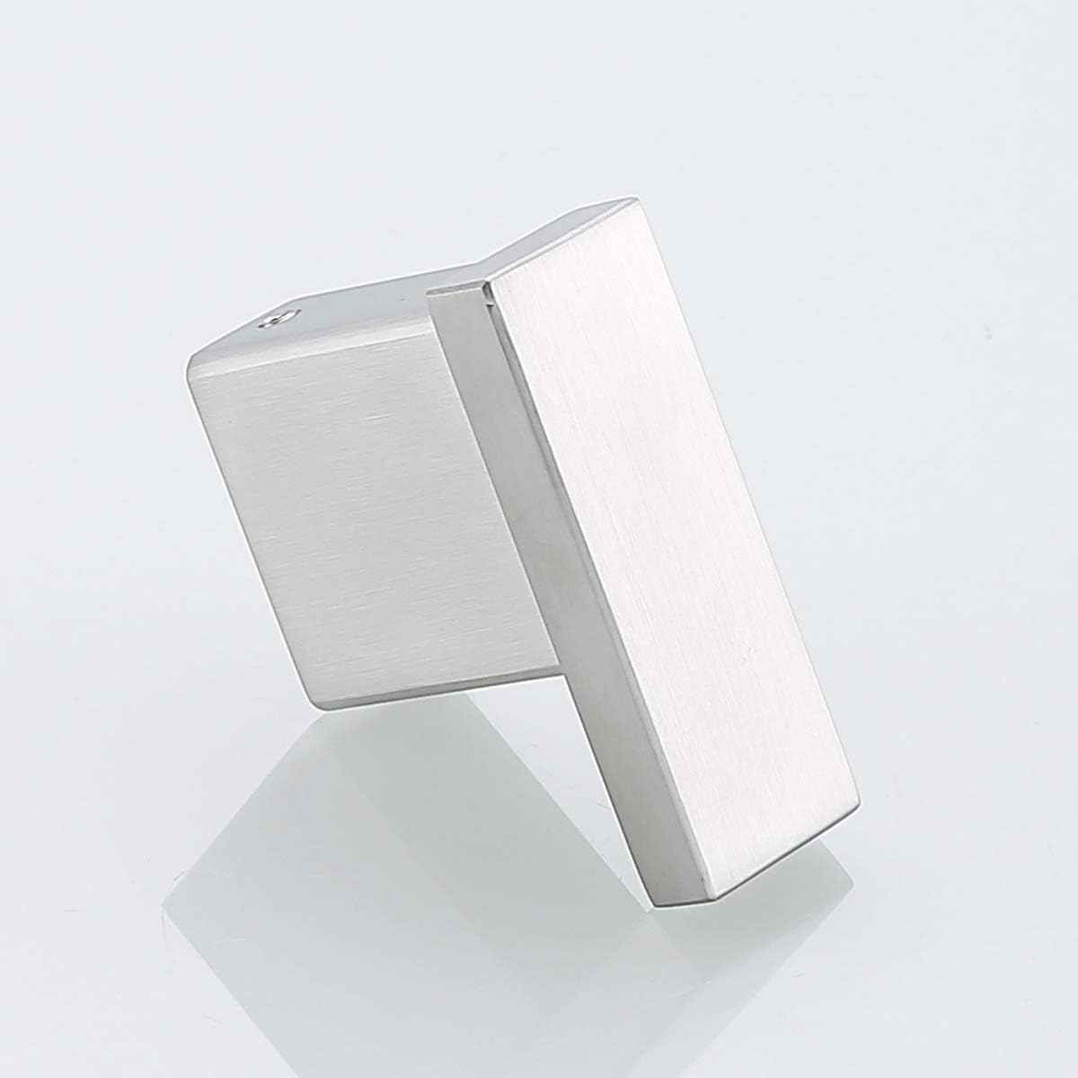 Brushed Nickel Towel Hook for Bathroom Square Modern Wall Mounted Robe Hook Coat Hooks Wall Hook Contemporary Bath Towel Hooks SUS304 Stainless Steel 2 Pack .96009-8BS