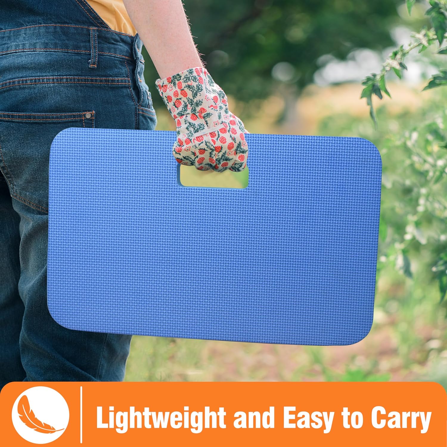 3-Pack Garden Kneeling Pad - For Gardening, Baby Bath, Yoga, Pilates, Exercise, Blue