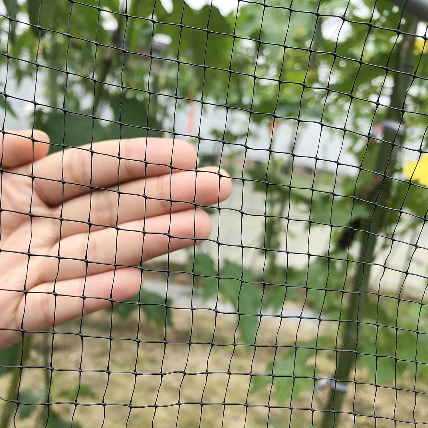 6.8ft x 65ft Anti Bird Netting, Pond Net with 50pcs Cable Ties - Protect Your Garden Vegetables Fruit Plants Ponds
