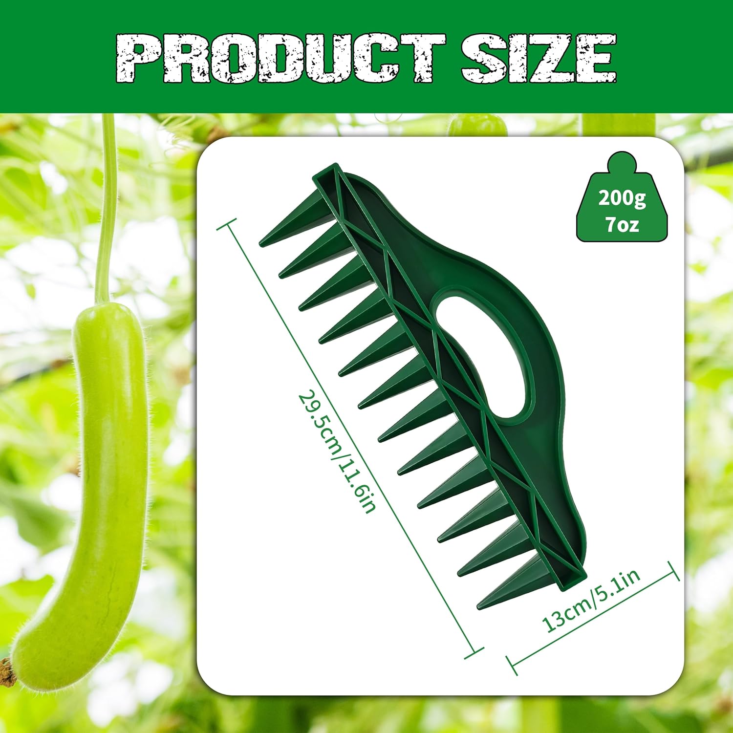 The Row Seeder by – Handheld Garden Tool for Precise Seed & Seedling Spacing in Rows & Seed Trays – for Vegetables, Flowers & Herbs. Durable & Ergonomic
