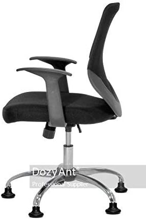 Bell Glides Replacement Office Chair or Stool Swivel Caster Wheels to Fixed Stationary Castors, Low Profile Bell Glides with Soft Rubber Bottom Instead of Self Felt Pads, Chair Feet Wheel Stopper