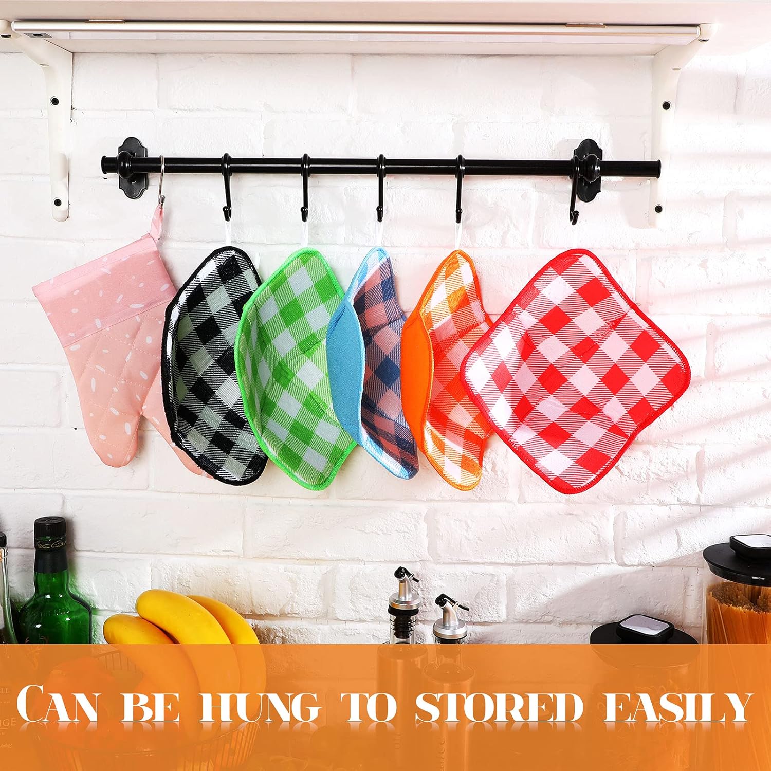 5 Pieces Hot Bowl Holder Microwave Safe Bowl Cozies Multipurpose Heat Proof Plate Holder to Prevent Hand from Heat and Maintain Food Warm Red, Blue, Green, Yellow, Black