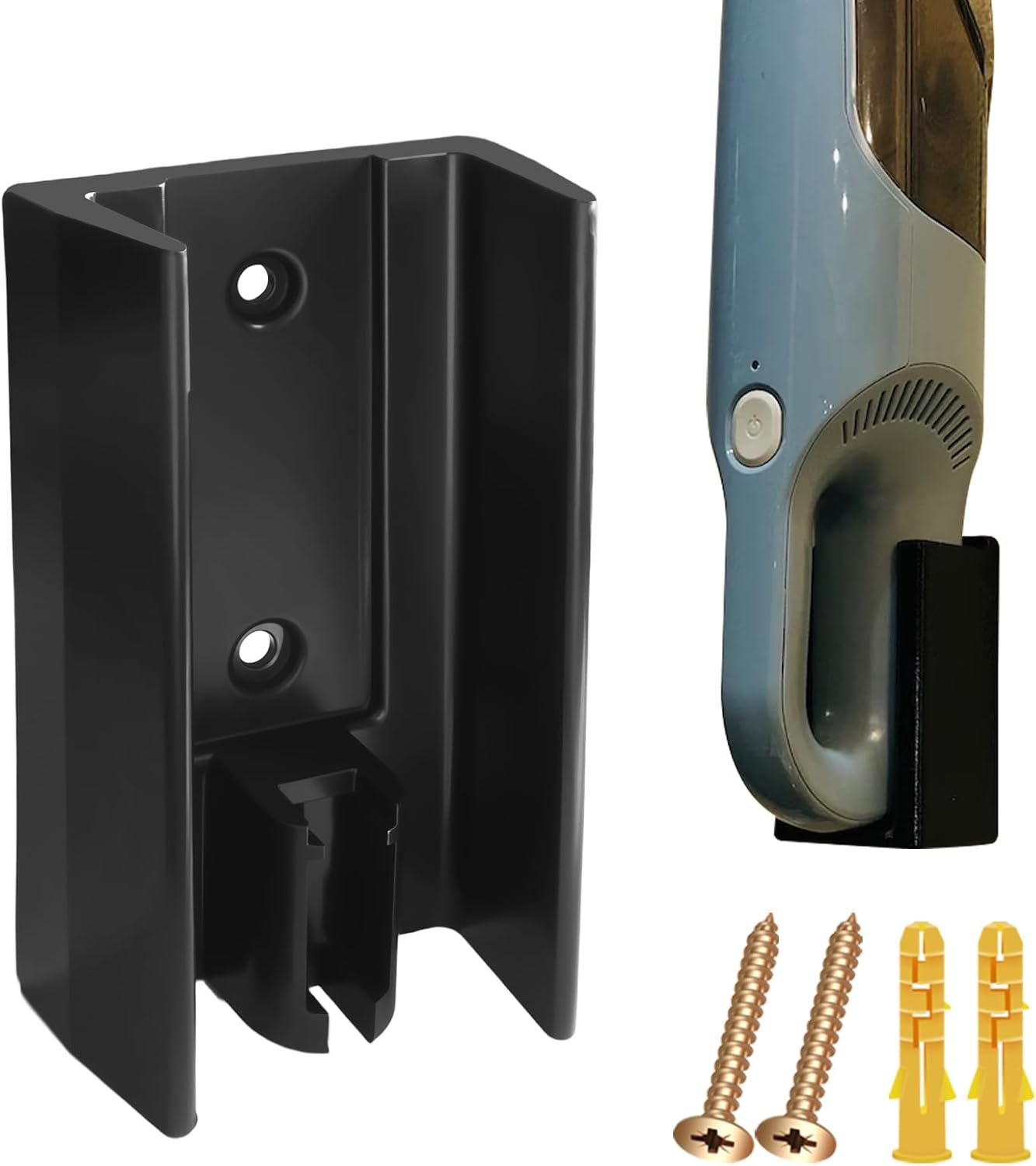 1 Pc Wall Mount Vacuum Holder, Charging Dock, Fit for Shark Ultra Cyclone Handheld Vacuum Model CH951, with Screws & Drywall Anchors, Mounts Easily to the Wall, Save Space & Reduce Clutter