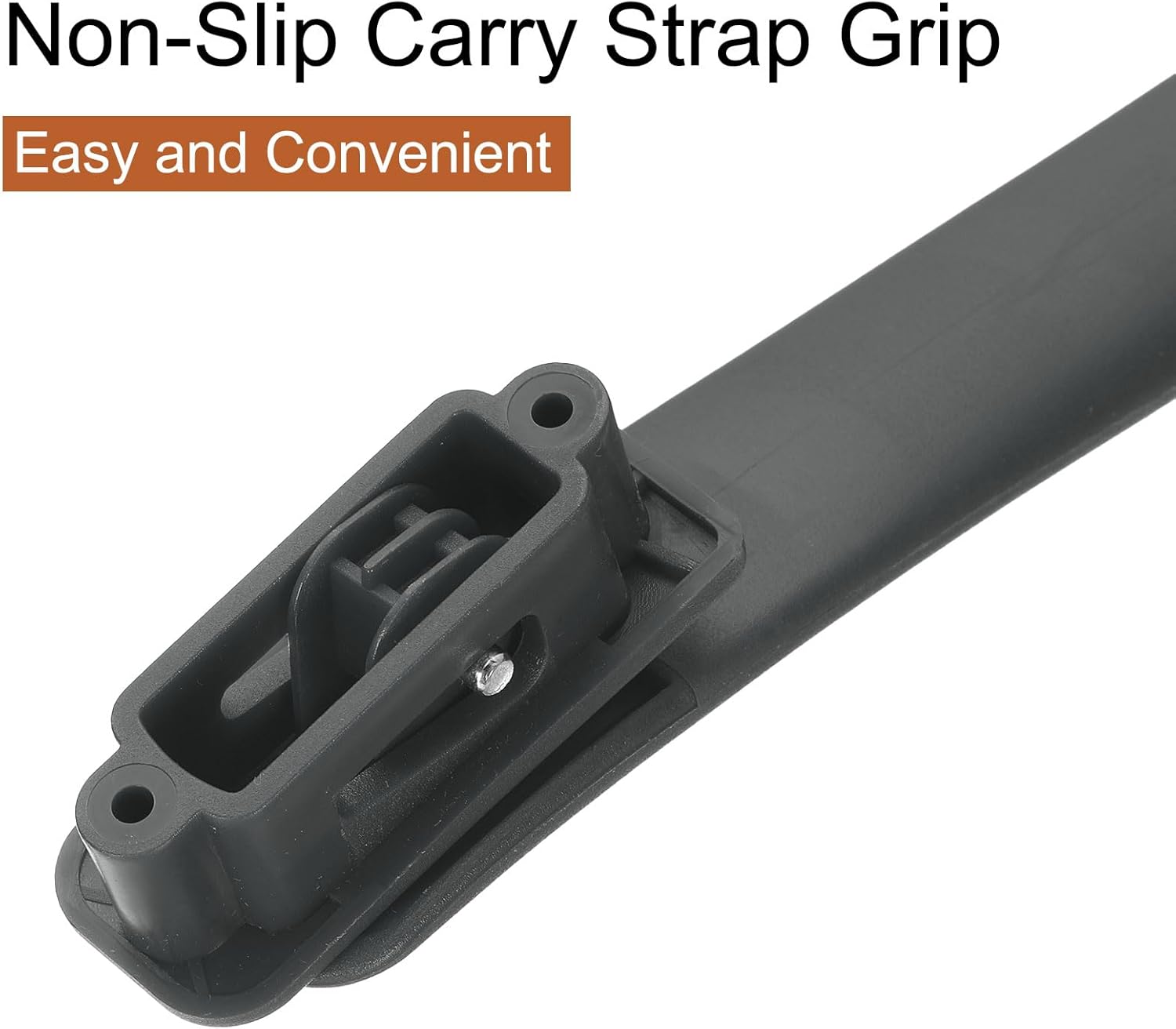 2 Pcs Luggage Handle Replacement 8.5 Inch Suitcase Handle Carry Strap Plastic Pull Handle Grip Luggage Replacement Parts with Screws for Suitcase Box Luggage Case, Dark Grey